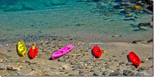 Colourful Canoes