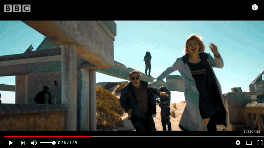 Dr. Who trailer screenshots